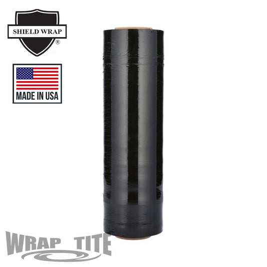18 x 1500 x 80, 4 rls/CS Hand Wrap Cast Tint Black