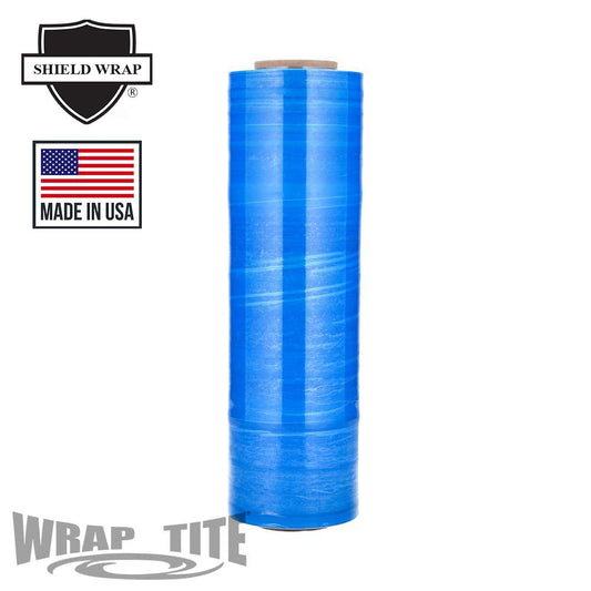 18 x 1500 x 80, 4 rls/CS Hand Wrap Cast Tinted Blue