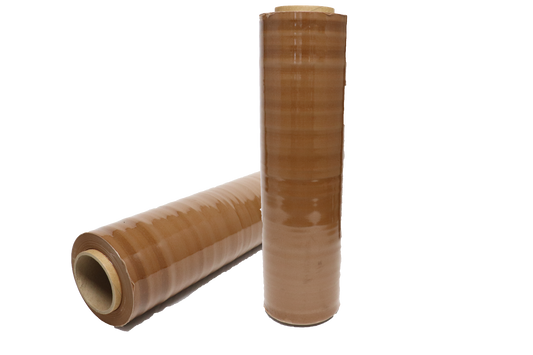 18 x 1500 x 80, 4 rls/CS Hand Wrap Cast Dark Brown