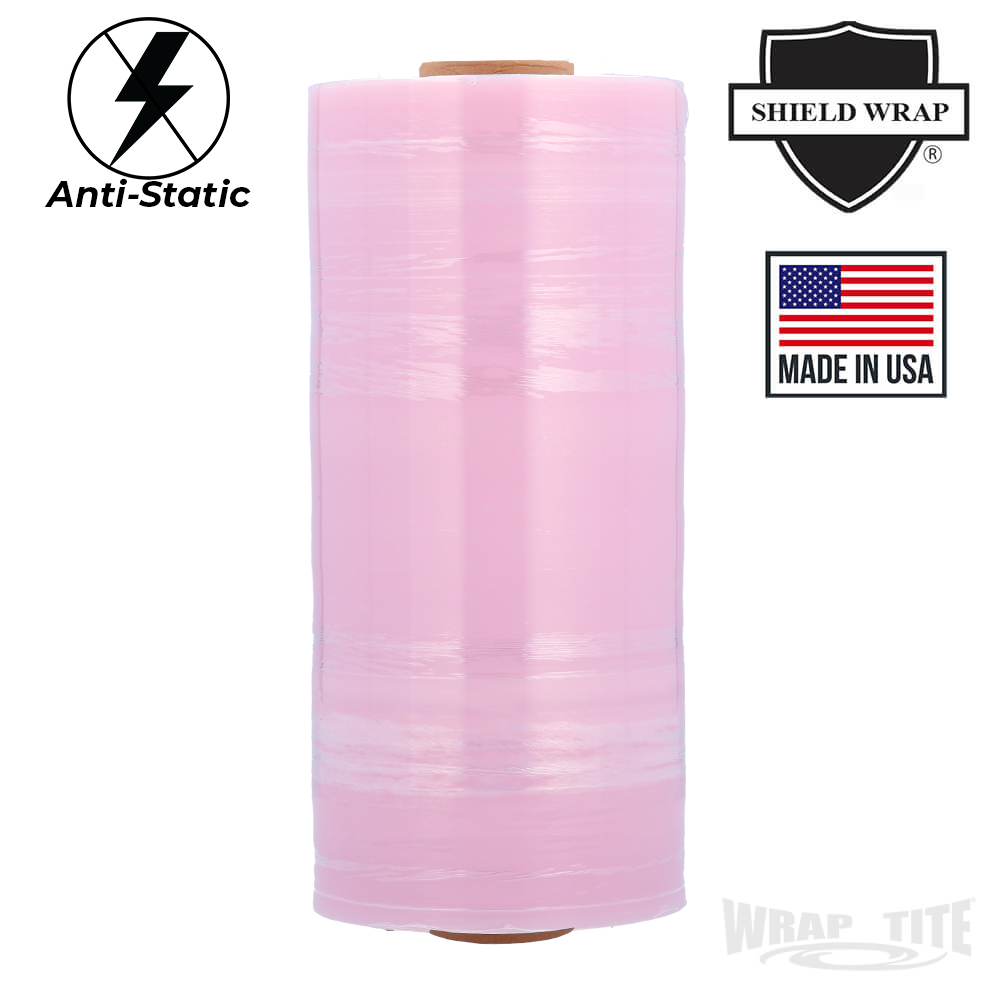 20 x 5000 x 80, Pink Anti-Stat Machine Film