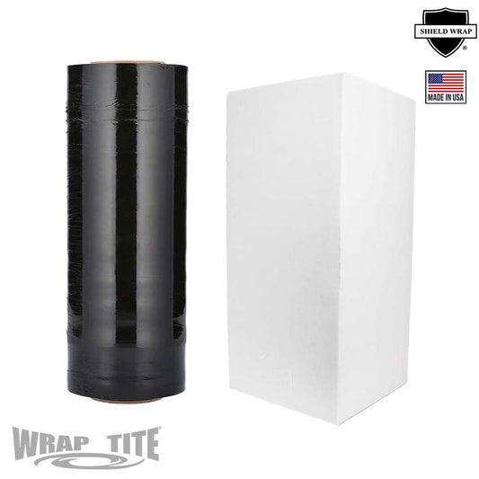 20 x 5000 x 80, 40 RLS/plt Machine Cast Dark Black Boxed