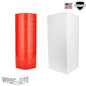 20 x 5000 x 80, 40 RLS/plt Machine Cast Tinted Orange Boxed