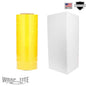 20 x 5000 x 80, 40 RLS/plt Machine Cast Tinted Yellow Boxed