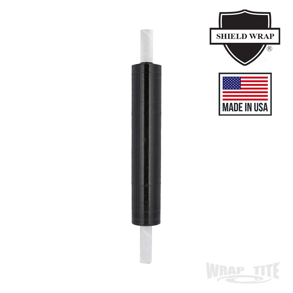 20 x 1000 x 80, 4 RLS/CS Pipe Wrap, Black