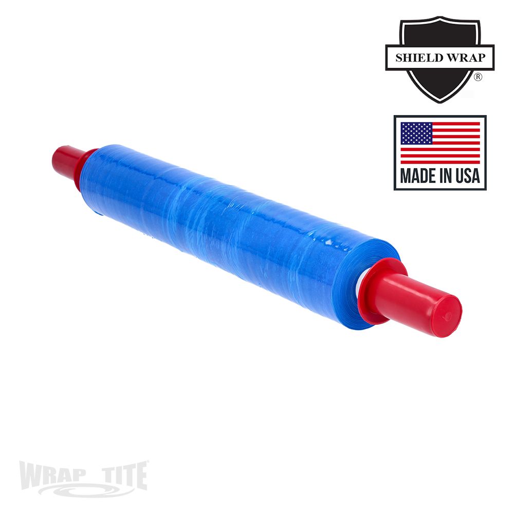 20 x 1000 x 80, 4 RLS/CS Pipe Wrap, Blue with 2 Red Hdl