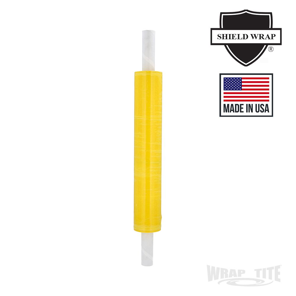 20 x 1000 x 80, 4 RLS/CS Pipe Wrap, Yellow