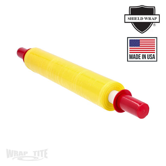 20 x 1000 x 80, 4 RLS/CS Pipe Wrap, Yellow with 2 Red Hdl
